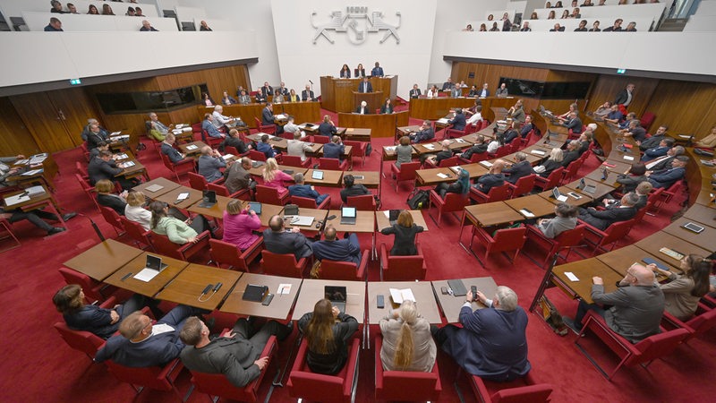 Bürgerschaftssitzung im Abgeordnetenhaus in Bremen.