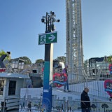 Videoüberwachung auf dem Bremer Freimarkt.