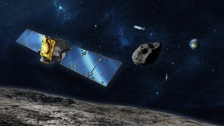 Die Hera-Sonde des Bremer Satellitenbauers OHB soll im Oktober 2024 starten und ab 2026 den Asteroiden Dimorphos vermessen.