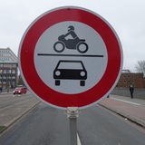 Schild Durchfahrt gesperrt