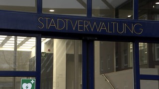 Tür "Stadtverwaltung"