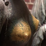 Zu sehen die Hoetger-Statue "Die Jugend".