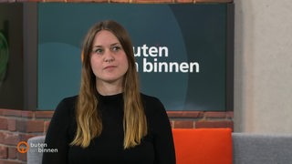 Antje Grabenhorst zu Gast bei buten un binnen.