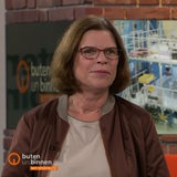 Die Wirtschaftssenatorin Kristina Vogt zu Gast im Studio von buten un binnen.