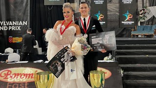 Yigit Bayraktar & Lukrecija Kuraite als Vizeweltmeister bei der Tanz WM 2023