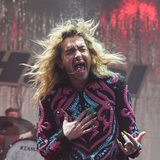 Der Sänger Bill Kaulitz tritt mit seiner Band «Tokio Hotel» beim Deichbrand Festival auf.
