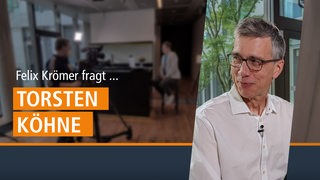 Torsten Köhne im Interview mit Schriftzug: Felix Krömer fragt...