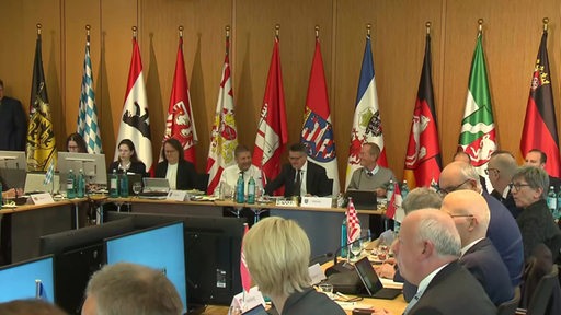Treffen der Bundesländer beim Bund-Länder-Gipfel im Kanzleramt.