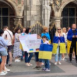 Die ukrainische Gemeinde feiert in Bremen den Unabhängigkeitstag der Ukraine.