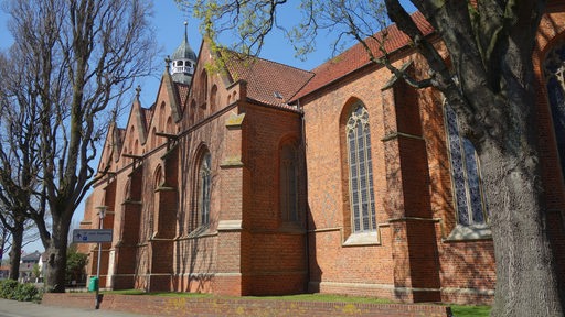Blick auf die Propsteikirche St. Georg in Vechta.