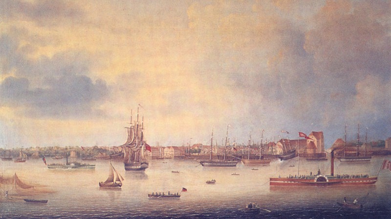 Gemälde: Vegesack 1847