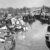 Der Vegesacker Hafen in den 50ern