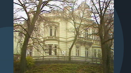 Die Villa am Goetheplatz im Jahr 1982.