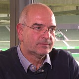 Der neue Präsident des Bremer Fußballverbands Patrick von Haacke im Weserstadion.