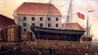 Eine historische Werft