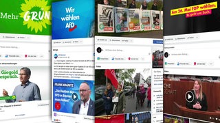 Internetseiten der Spitzenparteien in Bremen zum Wahlkampf