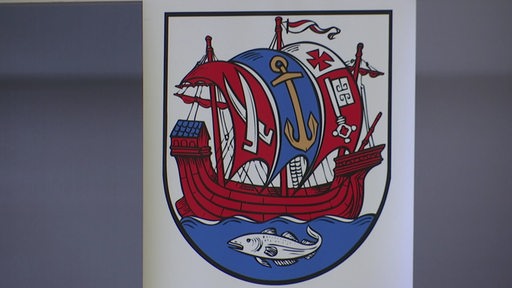 Ein Bild des Bremerhaveners Wappen.