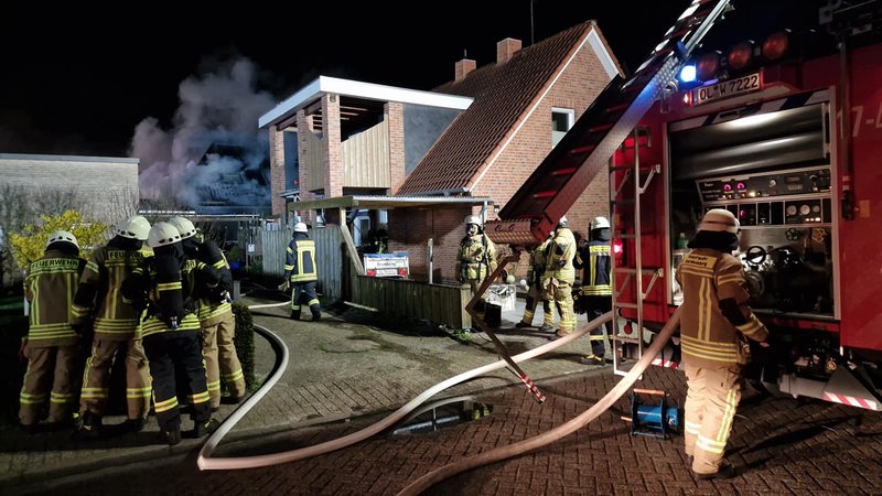 Wardenburg: Wohnhaus brennt nieder
