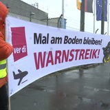 Am Flughafen Bremen streiken die Mitarbeiter.