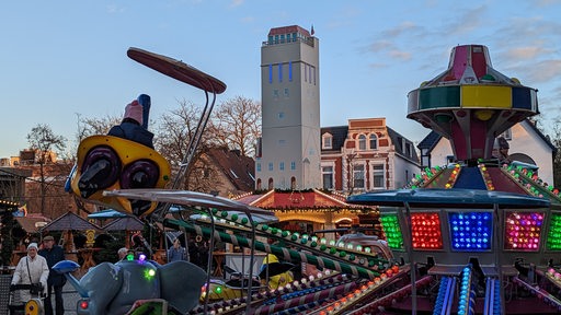 Der Weihnachtsmarkt in Delmenhorst.
