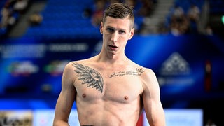 Florian Wellbrock bei der Schwimm-WM in Japan.