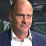 Klaus Filbry, der Chef von Werder Bremen, im Weserstadion.