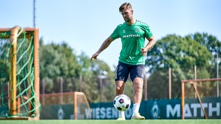 Niclas Füllkrug beim Training.