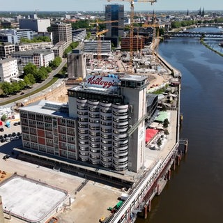 Das Kellogsgelände an der Weser.