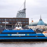 Die Weserfähre von Bremerhaven nach Nordenham.