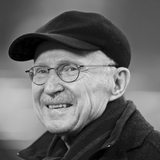 Porträt von Willi Lemke mit Käppi aus 2022