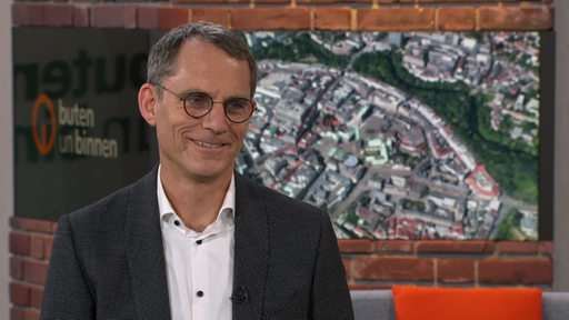 Der Innenstadtbeauftragte Carl Zillich im Interview bei buten un binnen.