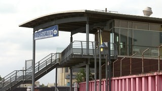 Das leerstehende Gebäude "Zur gläsernen Werft" in Vegesack.